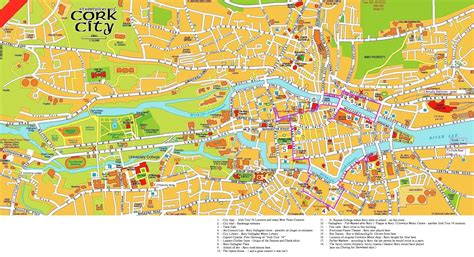 cork city map pdf|map of cork area.